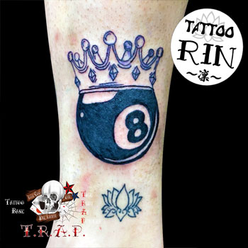 8ボール。 | Tattoo Base T.R.A.P.【-The.Riot.At.Punker-】